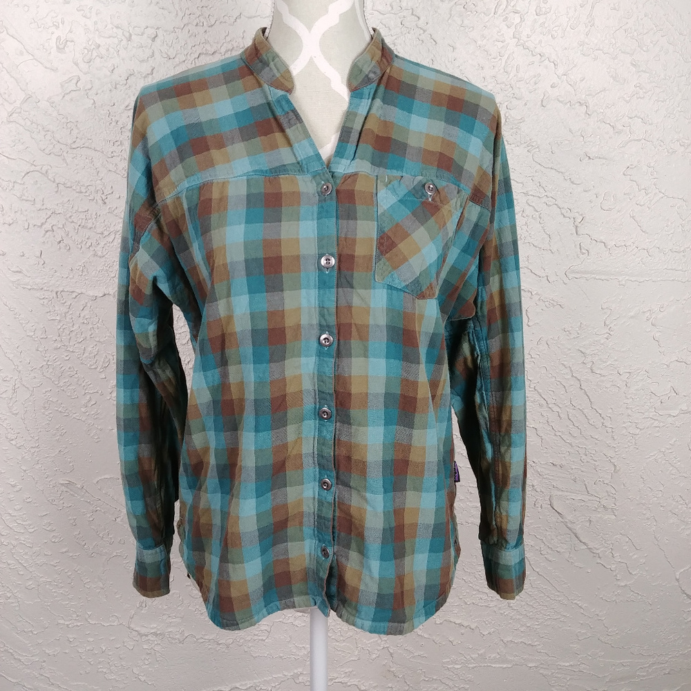Patagonia Womens Long Sleeve Plaid Shirt